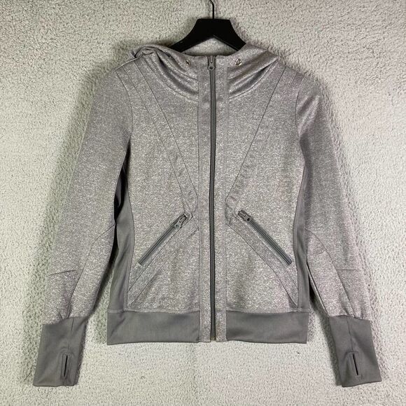 Womens Athletic Jacket Running Outdoors Womens Size Small Workout Gym So… - Picture 5 of 11